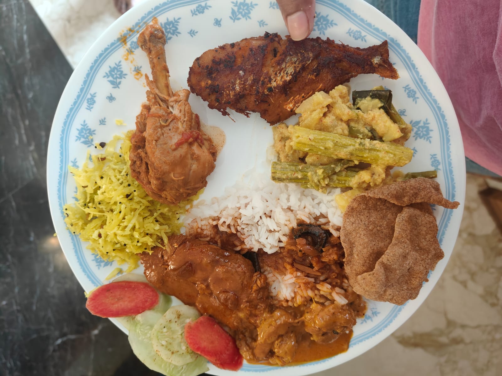 Balanced plate