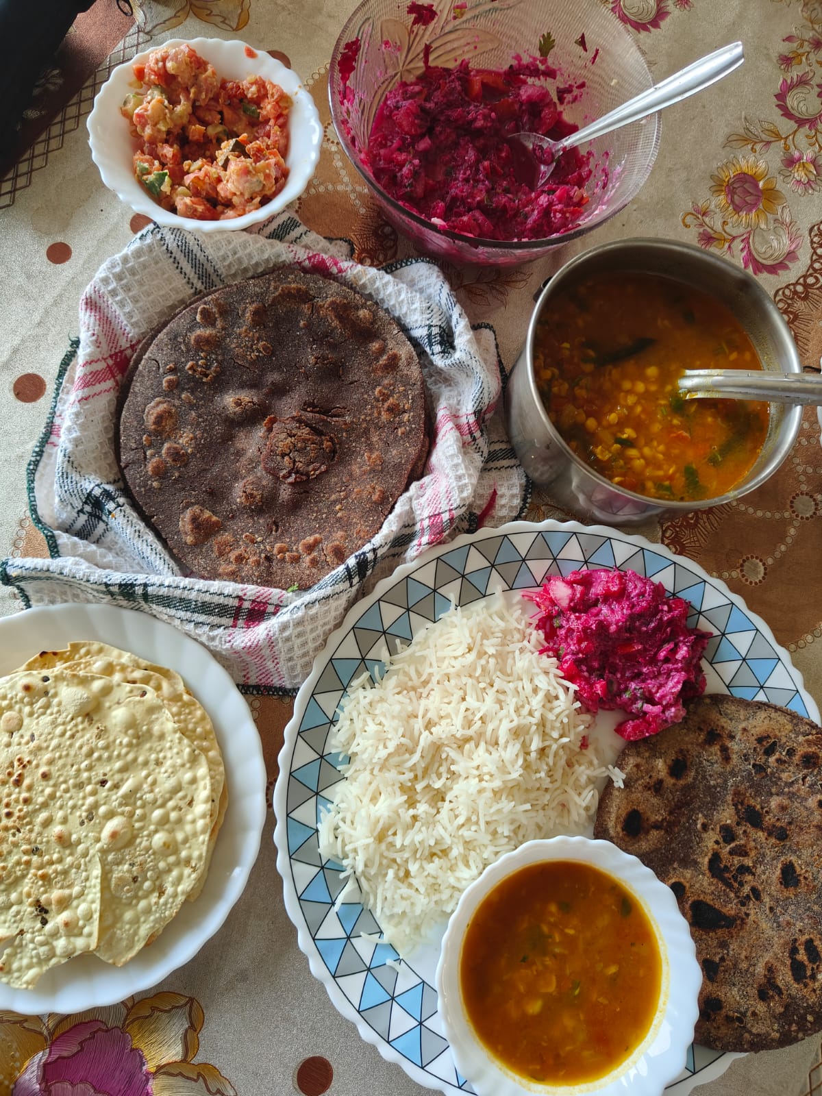 Balanced thali