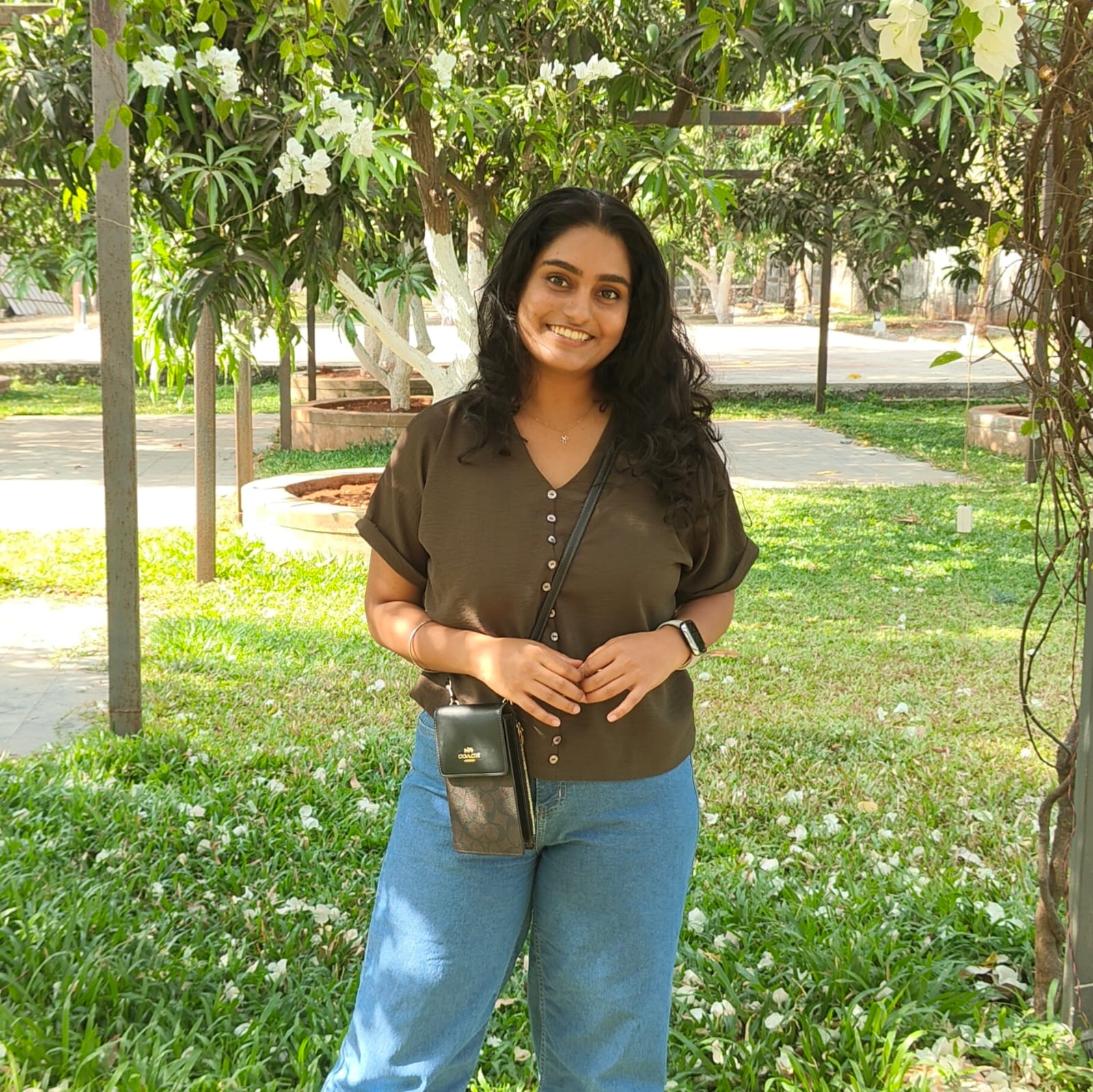 Gauri Pillai at the clinic